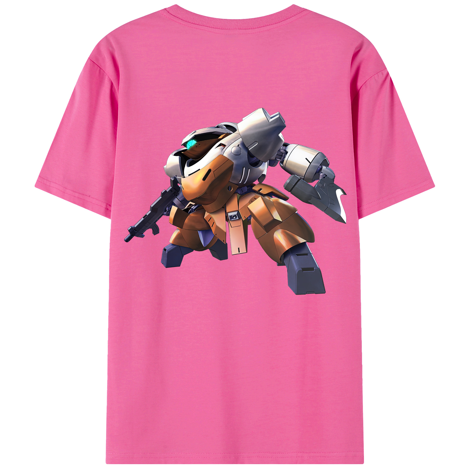 （画像用） 機動戦士ガンダム Mobile Suit Gundam レディース半袖Tシャツ(バックプリント)